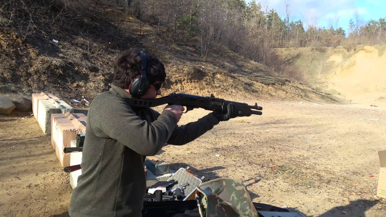 Spas-12 Shooting (My first time)