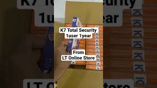 K7 Total Security, 1 User, 1 Year, Rs.225