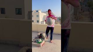 Matka hi fhoot gya🤣 |Ajay Sharma #youtubeshorts #funny #celebratewithshorts #happyholi
