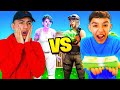 Every time My Little Brother Kills Me In A Fortnite 1v1 He Wins $1,000! (Box Fights, Zone Wars)