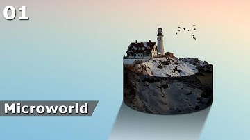 How to create #Microworlds like #Benny_Productions | #Photoshop Tutorial 2021