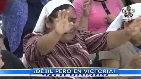 Israel Gonzales Evangelista tema Débil pero en Victoria