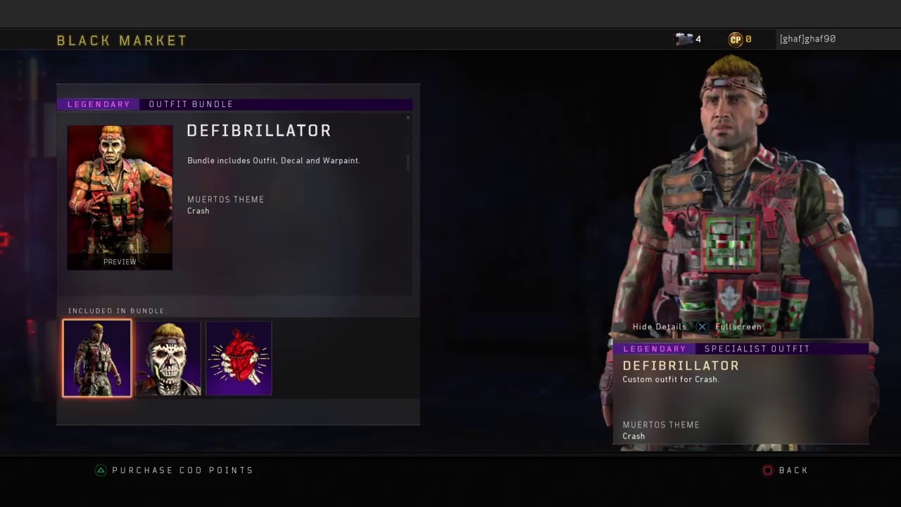 Bo4 new black market update buying shop items with 1830 reserve cases part 2