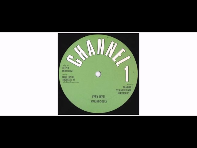Wailing Souls - Very Well - 12" - Channel One