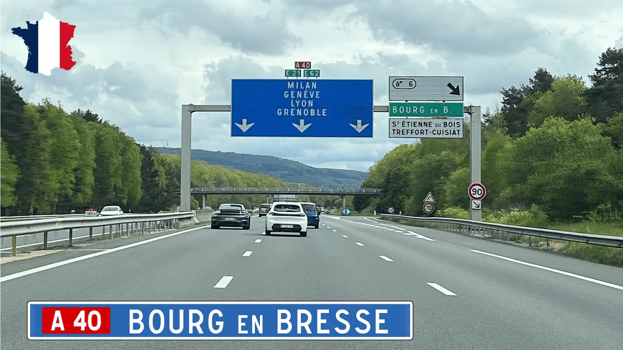 F / A40 Bourg-en-Bresse