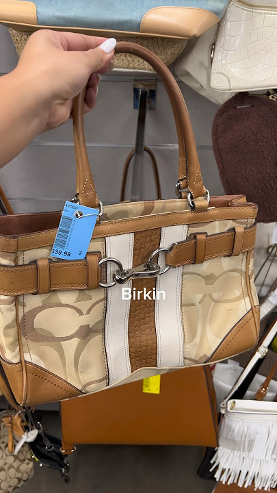 I found DESIGNER bags at the THRIFT STORE?! 🤯 #thrifted #thrifthaul #thrift #thrifting