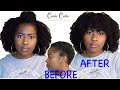 WOW!! AFRO KINKY CLIP-INS ON SUPER SHORT 4C NATURAL HAIR!!!CURLSCURLS.COM|MONA B.