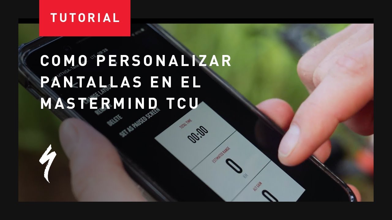 Como Personalizar Pantallas con el MasterMind TCU Specialized Turbo
