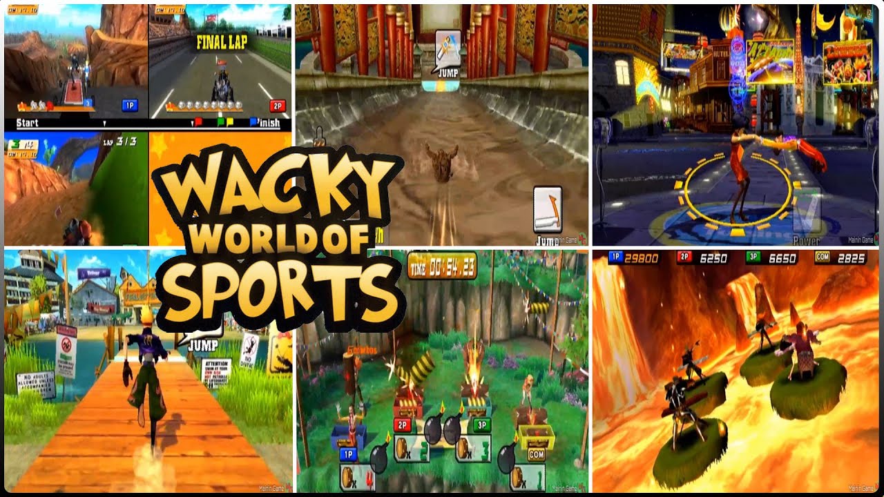 Wacky World of Sports - nintendo wii minigames