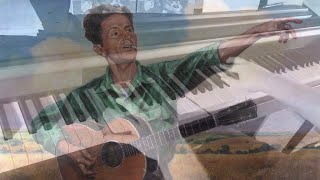 Video thumbnail of "Piano/Vocals: This Land is Your Land - Woody Guthrie (uncensored)"