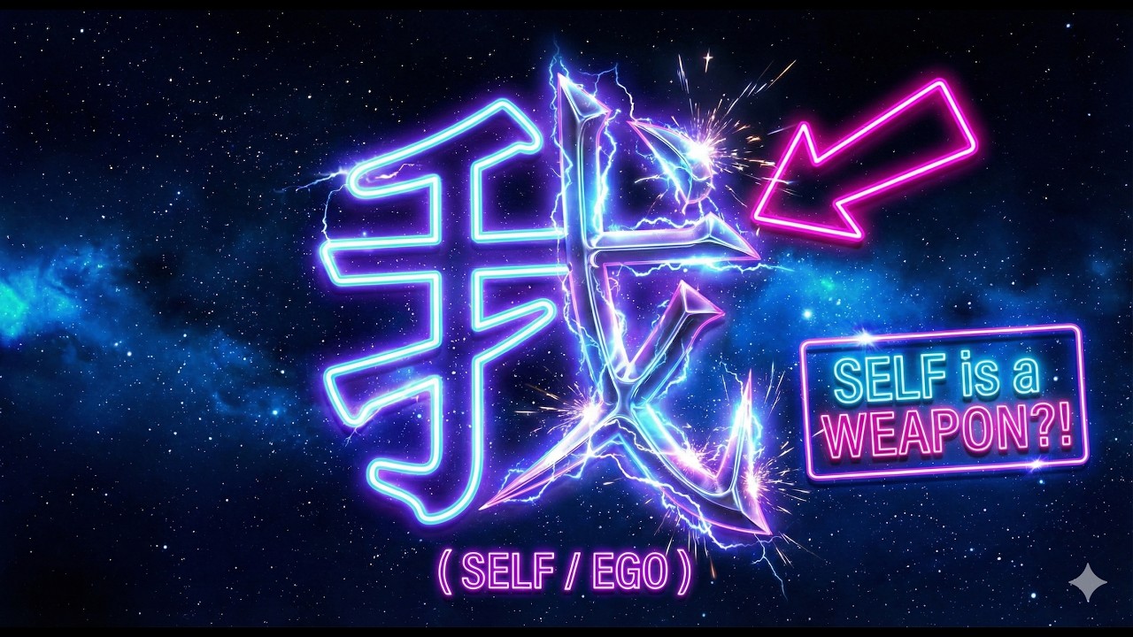 [ Kanji Mystery ] Why is "SELF"(我) a "WEAPON" in Kanji?! 😱