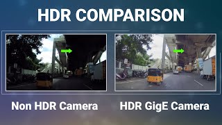HDR comparison: HDR GigE camera vs Non HDR camera | e-con Systems