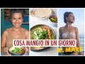 COSA MANGIO IN UN GIORNO AL MARE | Ricette sane per l'estate | What I eat in a day | Elefanteveg