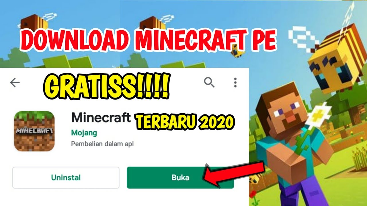 GRATISS!!! Cara Download Minecraft Versi Terbaru 2020 YouTube
