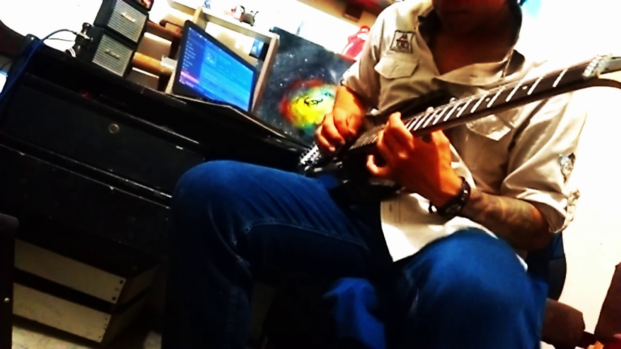 Back In Black Cover Electric Guitar B) Blaster of Fury