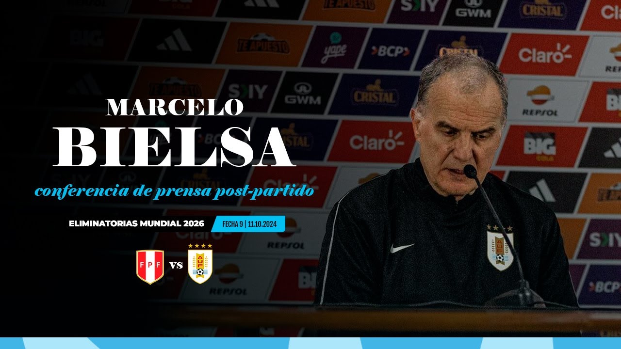 Conferencia de Prensa | Marcelo Bielsa | Perú 1-0 Urugu… — Transcript