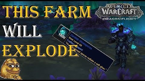 Best way to Farm Zaralek Glowspores in Patch 10.1! 42k gold per hour