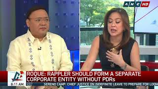 Roque: Omidyar donation 'an admission' of Rappler's violation