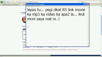 Cara download Rapidshare links guna IDM