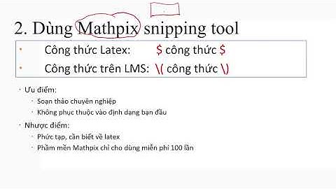 Cách tạo câu hỏi trắc nghiệm toán trên LMS