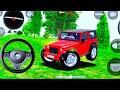 Red Thar 🚘 Gaming Video || Stunt video 4k (HD) New Video Dollar Song || #thar #india #tharlover