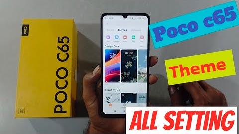 poco c65 theme all setting #pococ65 @techieworld77