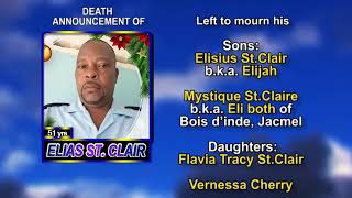 Elias St  Clair long