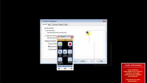 Enabling normal startup from MSConfig in Vista