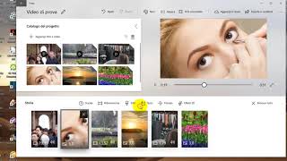 Creare video con filmati, foto, musica, filtri, testo, effetti 3D con Windows 10 screenshot 2