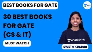 30 Best Books For GATE | (CS & IT) | Sweta Kumari