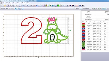 HOW TO MERGE DESIGNS USING SEW WHAT PRO EMBROIDERY SOFTWARE
