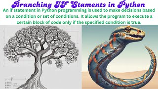 Programming -  Branching IF Statements and Conditional Statements in Python
