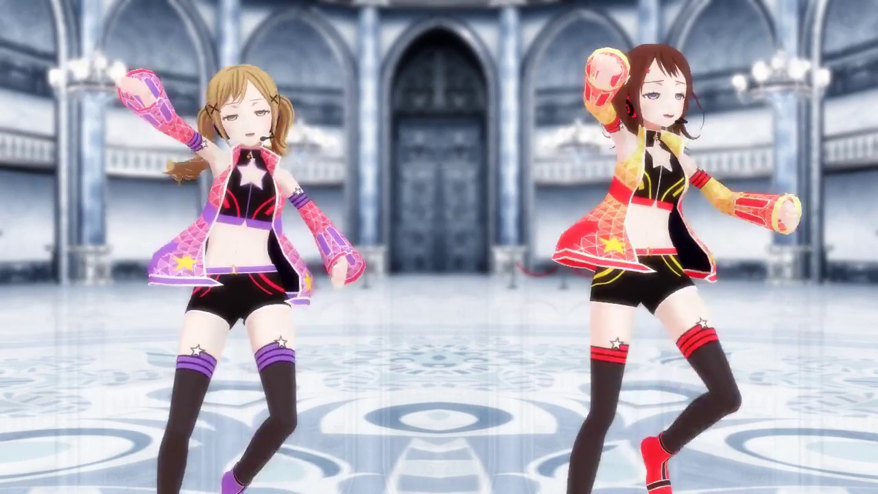 【MMDバンドリ】ロミオとシンデレラ (Romeo and Cinderella)【香澄＆有咲】Poppin'Party