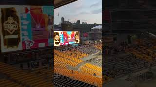 When Germie Bernard was announced inside Acrisure Stadium