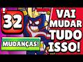 NOTÍCIA! 32 MUDANÇAS IMPORTANTES CHEGANDO no BRAWL STARS! SAIBA DE TUDO: