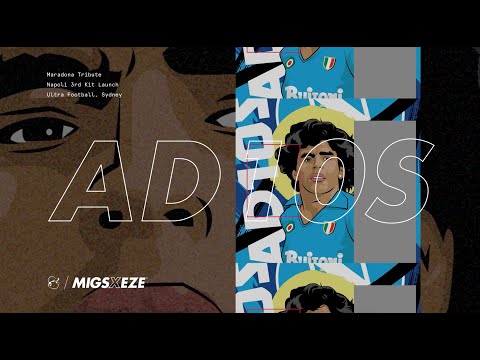 Napoli Maradona Tribute | Kappa Australia | Mural Painting