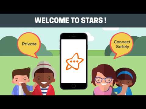 Stars Messenger Çocuklar için Güvenli Sohbet