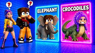 Tu PREFERES etre quel ANIMAL avec RUMI sur Minecraft !