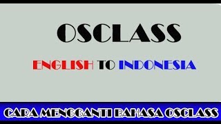 Cara Translate Bahasa Situs Iklan Osclass Menjadi Bahasa Indonesia  - Video Tutorial Osclass