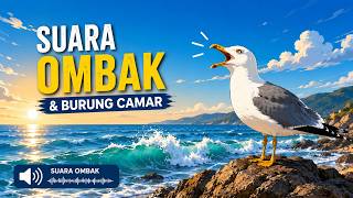 Download lagu Suara Ombak & Burung Camar di Pantai Senja 🌊 Relaxing Ocean Waves