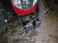 самодельная рулевая тяга для китайского мини трактора/hand-made Tie Rod