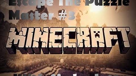 Minecraft: The Puzzle Master With Sirshady12 [Part 3]