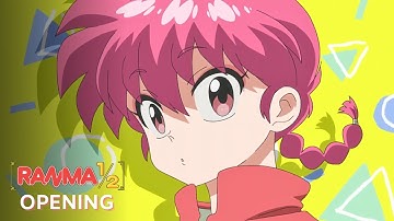 「Creditless」Ranma ½ (2024) SEASON 2 OPENING -『Wo Ai Ni』by Wednesday Campanella | 4K 60FPS
