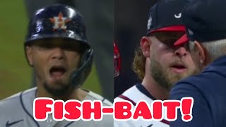 Martin Maldonado baits A.J. Minter in the funniest way.