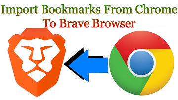 Import Bookmarks From Chrome To Brave Browser
