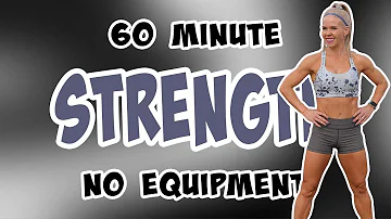60 MINUTE DO ANYWHERE WORKOUT! | No Equipment HIIT | Strength And Cardio