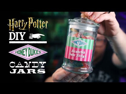 Honeydukes Candy Jars