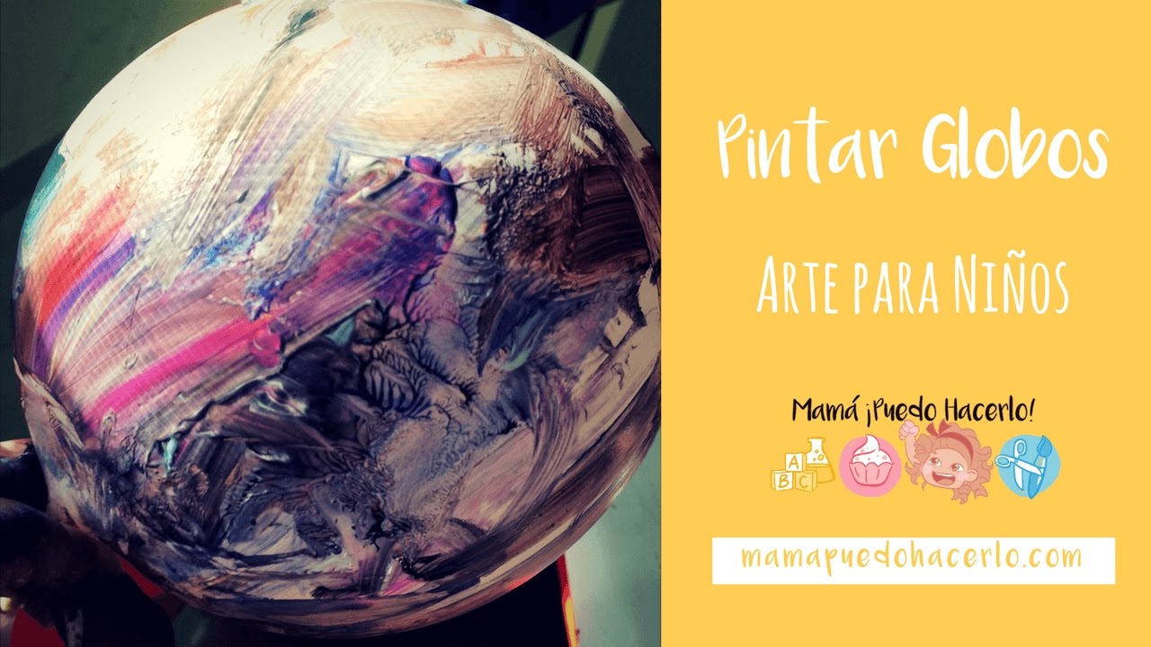 Pintar con globos