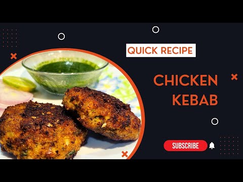 Easy Chicken Kebab | Quick Recipe | Cookinator