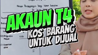 Percubaan SPM 2023 Kedah | Prinsip Perakaunan Tingkatan 4 (Kos Barang Untuk Dijual)